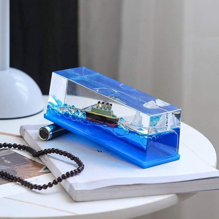 Cruise Ship Blue