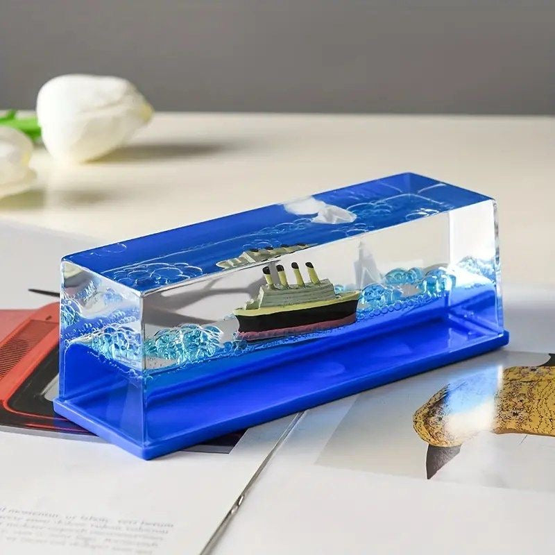 Cruise Ship Blue